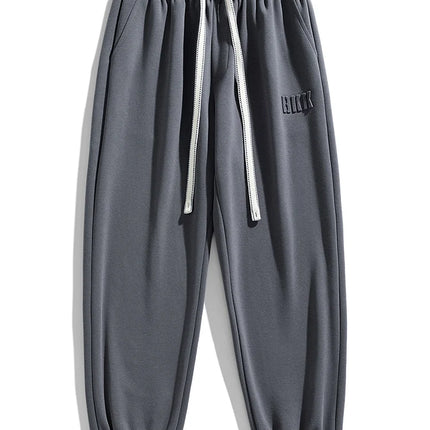 Men's Jogger Cotton/Polyester Sweatpants Big Size 8XL 7XL 6XL Sports Baggy Pants Sting Banding  Hip Hop Loose Harem Trousers