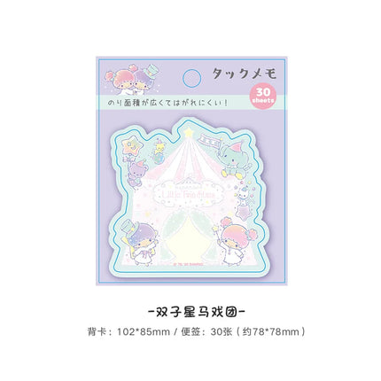 Kitty Keroppi Melody Kuromi Memo Pad Sanrio Pochacco Sticky Notes Stationery Label Notepad Planner Sticker Post School Supplies