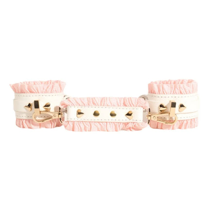 Adult BDSM Products Bondage Sex Toy Kits with PU Leather Handcuffs Collar Mask Bone Plug Game Accessories for Couple Erotic Shop