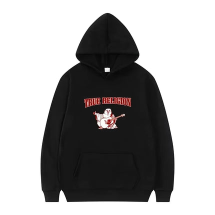 Autumn/Winter  Letter Printed Hoodie for Men and Women, Casual Fashion Hoodie, Harajuku Top, Warm Hoodie