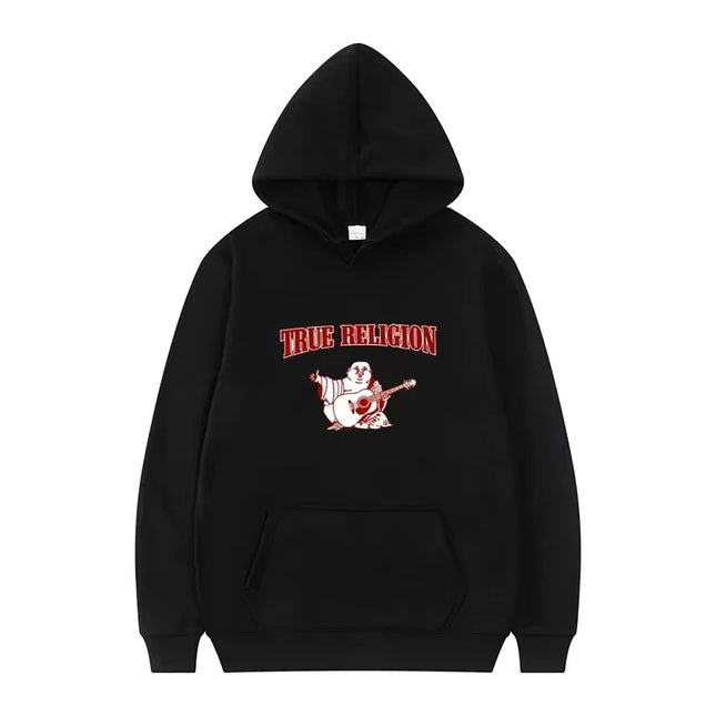 Autumn/Winter  Letter Printed Hoodie for Men and Women, Casual Fashion Hoodie, Harajuku Top, Warm Hoodie