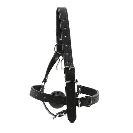 Adult Products 3 Size Open Mouth Gag Ball bdsm Bondage Harness Nose Hook Flail Hanging Nose Hook Plug Restraints SM Sex Toys