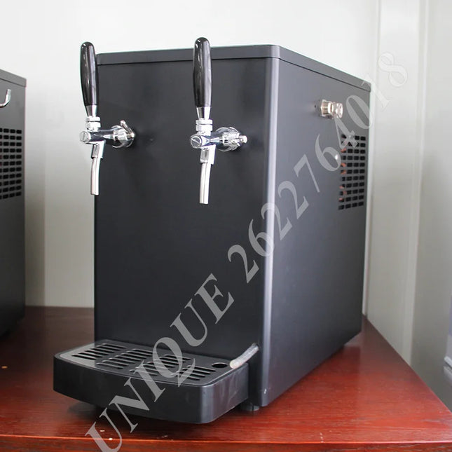 220V 30L Draft Beer Machine Small Table-Top Beer Cooling System Beer Wine Veding Machine 1 To 4 Faucets Brewery Bar Sales Maker