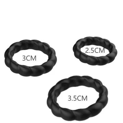 Luminous Cock Ring Silicone Thread Penis Ring Sex Toys for Men Delay Ejaculation Cockring Sexy Products Sex Shop