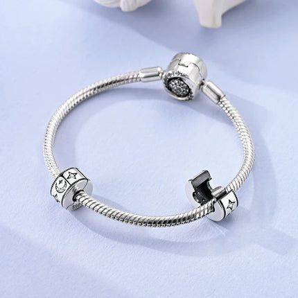 New Original 925 Sterling Silver Charms Bead Gold Chameleon Turtle Cat Charm Fit Bracelet Dangle Pendants DIY Women Jewelry Gift
