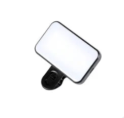 Pocket Selfie Light Mini LED Selfie Fill Light 3 Mode Adjustable Brightness Rechargeable Clip For iPhone Laptop Live Video Light