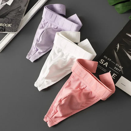 Men Sexy Thongs And G Strings Low Waist Pouch Jock Strap Enhance T-Back High Elastic Bikini Slip Homme Skinny Underpants