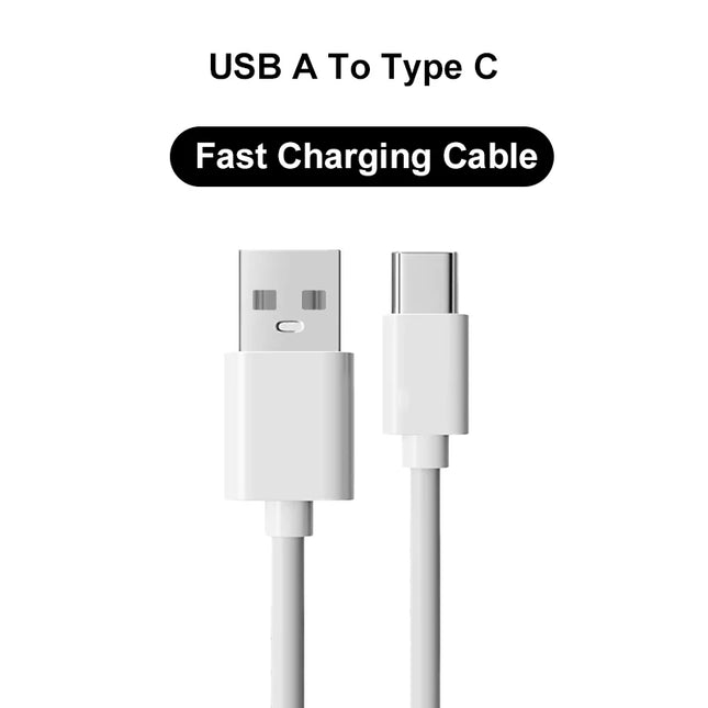 For OPPO 100W Type C Fast Charging Cable USB A To C Wire Phone Data Cord Supervooc For Reno 8 7 5g 5 Pro 6 Lite 4 Find X6 X5 Pro