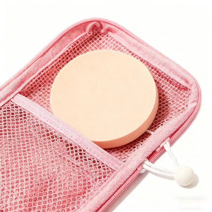 Large Round Makeup Sponge, Non-Latex Cosmetic Blender for Dry & Wet Use, Professional Foundation & Powder Puff, Makeup Tool