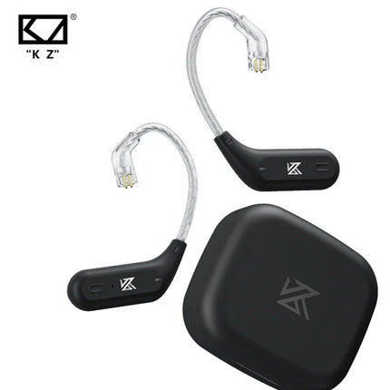KZ AZ09 HD Bluetooth Ear Hook Headset Cable HIFI Wireless Upgrade Wire With Charging Case KZ ZSTX ZSX DQ6 ZS10 PRO ZAS