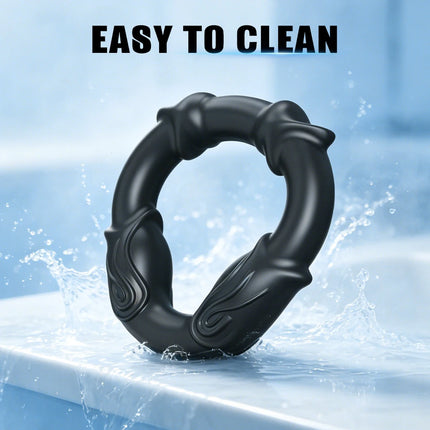 3pcs/Set Silicone Penis Ring Ejaculation Delay Cock Rings Dick Erection Cockring Male Lock Sperm Trainer Adult Sex Toys For Men