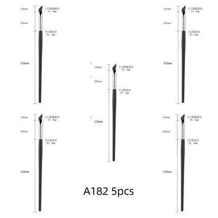 Upgrade Blade Eyeliner Brush Ultra Thin Fine Angle Flat Eyebrow Brush Liner Brow Place Makeup Brush Precise Detail Brush