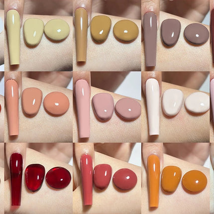 KODI JYJ Tpo Hema Free Gel Nail Polish 12ml Classic Colors Semi-permanent uv Varnish Manicure Environmental Friendly Led Enamel
