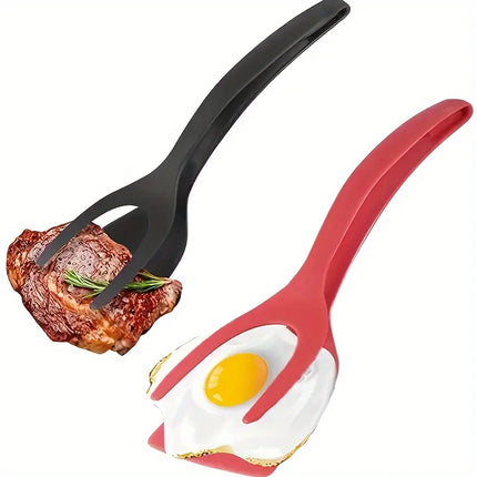 1 Multifunctional Egg, Pancake, and Steak Spatula Convenient for Flipping and Plating Restaurant Kitchen  Barbecue Tool Durable