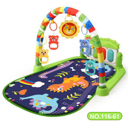 Multifunctional Baby Activity Gym Play Mat Musical Rack Kid Infant Fitness Frame Educational Crawling Carpet Toy Children Gift