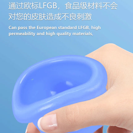 Silicone Vacuum Cupping Massage Jars Anti Cellulite Massage Facial Suction Cups Face Neck Lift Skin Scraping Guasha Anti Wrinkle