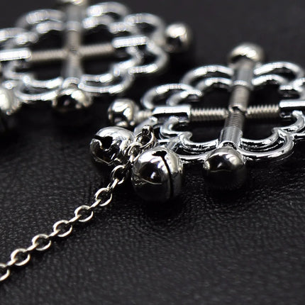 XXOO BDSM Products Metal Erotic Nipple Clamp for Adults Game Flirting Toys  Roleplay Fetish Sex Toys for Women