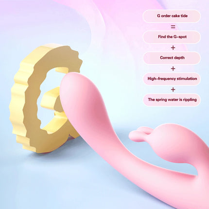 Powerful Double Head Rabbit Vibrators Vagina Clitoris Stimulator G-Spot Massager Sex Toys For Women Female Masturbator Sex Shop