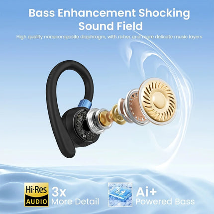 2025 new K09 wireless headset earbuds, music mini earbuds, touch in-ear sports earbuds, suitable for Android and iPhone