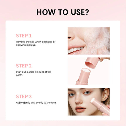 Blur Stick Like Baby Skin Instant Pore Eraser Primer Makeup Long-Lasting Oil Control Moisturizing Matte Finish Blur Pores Makeup