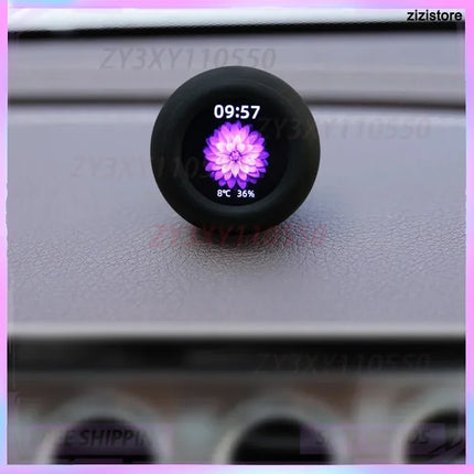 Smart Car Expression Robot Toy With Photo Album Mochi Potato Substitute Clock Feature Ideal Graduation Gift Electronic Ai Toy