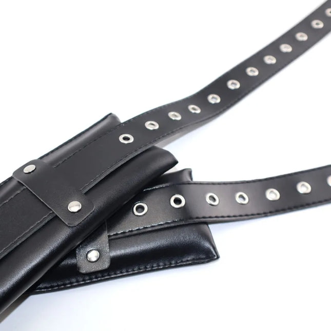 Sponge Leg Spreader for Men Women Bed Passion Divider Handcuffs Anklets Adult SM Bondage Props Couples Flirting Sex Fun Tools