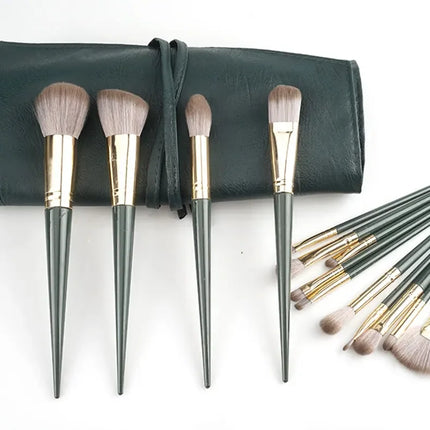 14Pcs Makeup Brushes Soft Fluffy Makeup Tools Cosmetic Powder Eye Shadow Foundation Blush Blending Beauty Make Up Brush