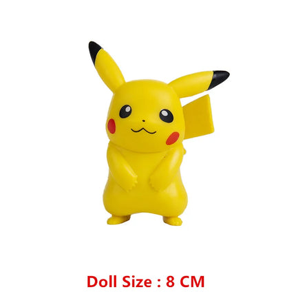 Pokemon Anime Figures Mewtwo Gengar Pikachu Eevee Dragon Cosplay Collection Action Figures Model Toy Birthday Gifts Buy in bulk