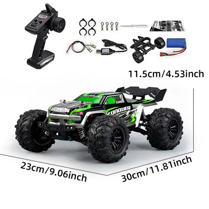 2025 New 1:16 Scale Large RC Cars 50km/h High Speed RC Cars Toys for Boys Remote Control Car 2.4G 4WD Off Road Monster Truck