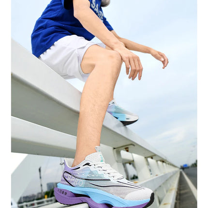 Running Shoes Carbon Board Speciality Marathon Men Sports Breathable Lightweight Women's Comfortable Athletic Nonskid Sneakers