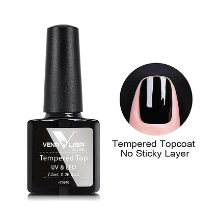 Venalisa Nail Gel Polish Semi Permanent Salon Quality TPO Free Glitter 7.5ml Soak off UV LED Nail Gel Varnish
