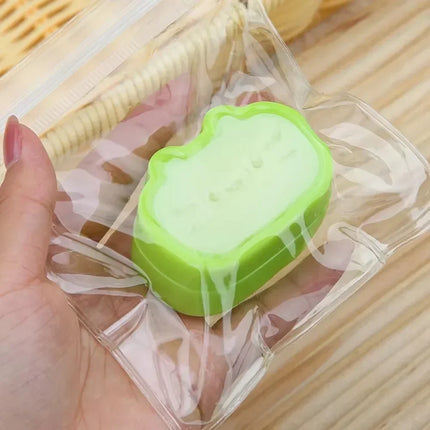Sticky Cute Cat Cheese Bread Pinch Toy Pressure Relief Soft Fingertip Toy Relieving Squeeze Decompression Slow Rebound Toy