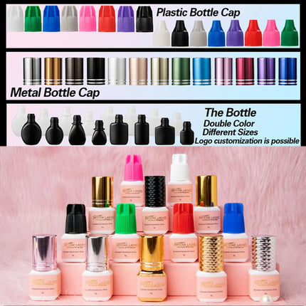 ARTSTAR 5ml Eyelash Glue Extensions 0.5S/1S/2S Fast Drying Lashes Extension Adhesive Low Smell Long Lasting Lash Glue
