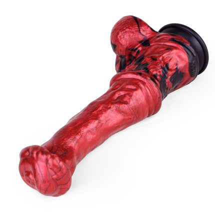 FAAK Fantasy Large Horse Dildo Sucker Silicone Multi Color Penis With Testis Sucker Female Masturbator Anal Plug For Women Men