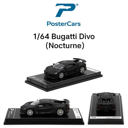 Postercars 1/64 Toy Car Model Lamborghini McLaren Bugatti Koenigsegg Pagani Aston Martin Diecast Vehicle Miniature Free Wheels