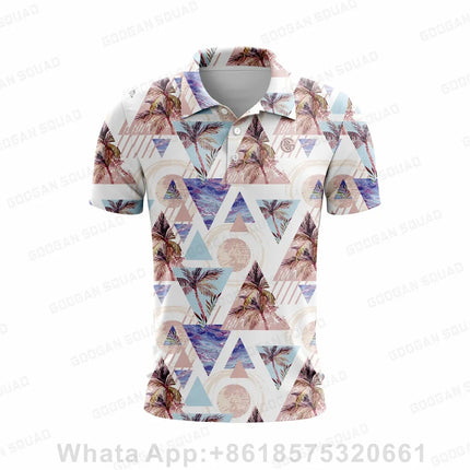 Summer Kids Golf Polo Shirts Outdoor Sports Polo Shirt Short Sleeve Quick Dry Team T-shirt Boys Breathable Golf T-shirt Clothing