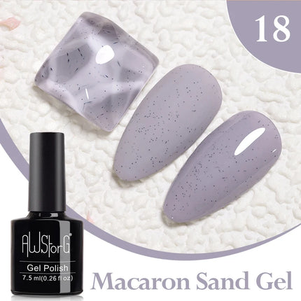 AWStorG 5ML Super Silver Metallic Gel Nail Polish Metal Effect Painting Gel Chromes Varnis Semi Permanent for Nail DIY