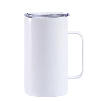 Sublimation Blank Straight Cup Stainless Steel Water Bottles Tumbler Coffee Mug Cup Vacuum Flasks DIY Insulated Thermos 6OZ-30OZ