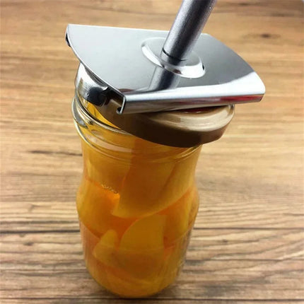 Bottle Opener Stainless Steel Can Opener Labor-saving Unscrew Lid Multifunctional Opener Home Adjustable Rotating  Kitchen Tools