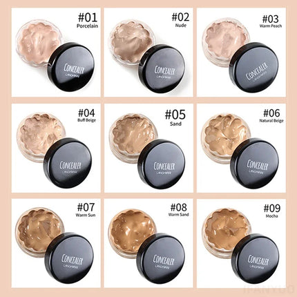 Long Lasting Concealer Foundation Cream Face Makeup Waterproof Moisturizing Full Coverage Acne Spot Dark Circles Concealer Cream