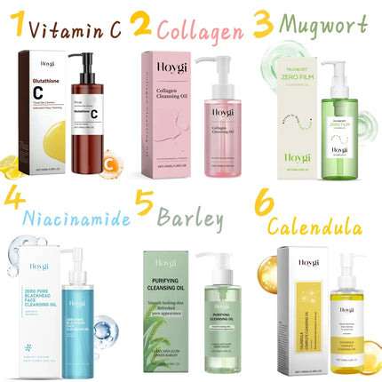 Cleansing Oil Makeup Remover Oil Deep Cleansing Pore Dirt Remove Blackhead Non-greasy Smooth Refreshing Deeply Nourishes Skin