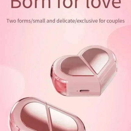 2025 Rotatable Love Heart Shaped Charging Case Low Latency Headphones NEW K520 Wireless Stereo Earbuds EarphoneFor Phone Tablet