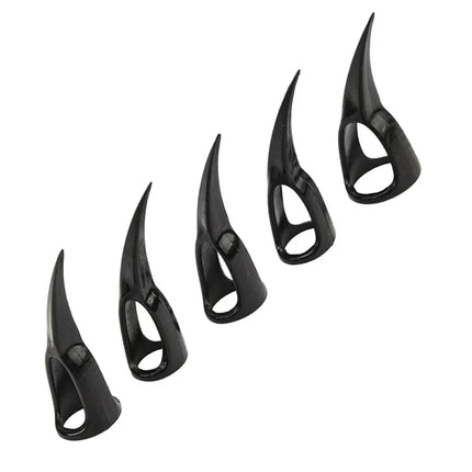 10Pcs Plastic Finger Sleeve Alternative Erotic Games Flirting Finger Nail Massager Sadomasochist BDSM Sex Toys for Man Woman