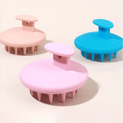 1pc shampoo brush for cleaning and caring hair roots, scalp massage brush, salon hair styling tool Special for real hair wigs