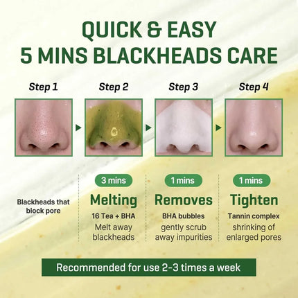 SOME BY MI Bye Bye Blackhead 30 Days Softens Skin, Improves Roughness Cleanser 120g