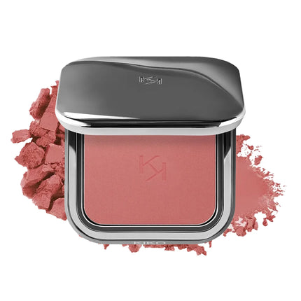KIKO Unlimited Blush Long Lasting Rouge Powder Blusher With a Buildable Result Lipstick Cheek Pocket Blush Easy To Apply Color