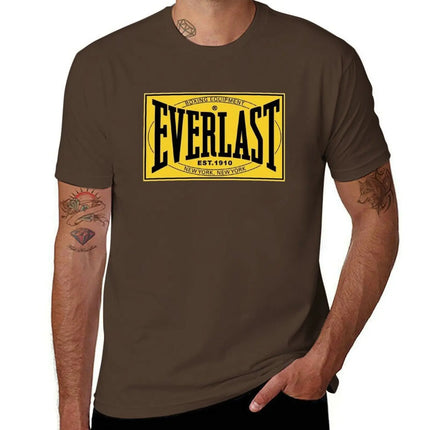 Everlast Vintage T-Shirt summer clothes animal prinfor boys tees sweat mens tall t shirts