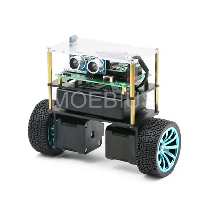 Assembled Stepper Motor 2WD Smart Balance Robot Car Stm32 Two Wheel Self Balance Car Kit