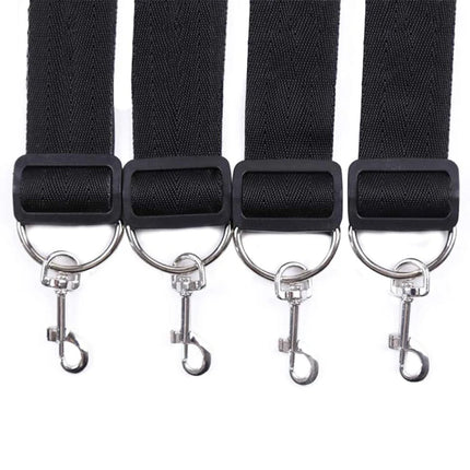 Sexual Bondage Restraints BDSM Bed Sex Toy Adjustable Handcuffs Wrist and Ankle Cuff Restraints Erotic Couple Games Gear Kit