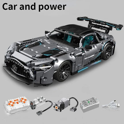 1:14 Sports Car RC Toy Car Building blocks Toy Birthday Gift MOC Sports Car Model Birthday Gift (1466+ particles)